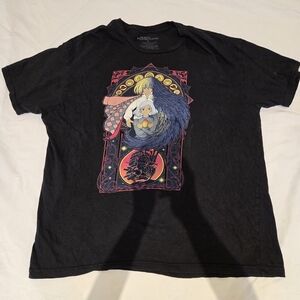 Rare Howl's Moving Castle Ghibli Vintage Anime T-Shirt L Original 2004